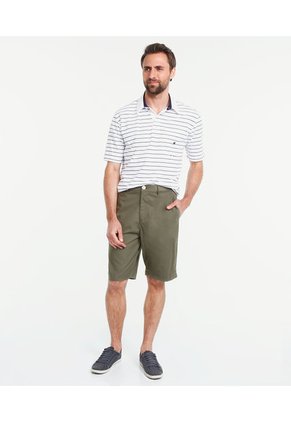 Polo Para Hombre Cuello Maquina Con Bolsillo Color Blanco Marca Patprimo #44111106