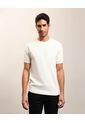 Camiseta  Para Hombre Manga Corta Cuello Redondo Color Beige Marca Patprimo #44090965 de Patprimo