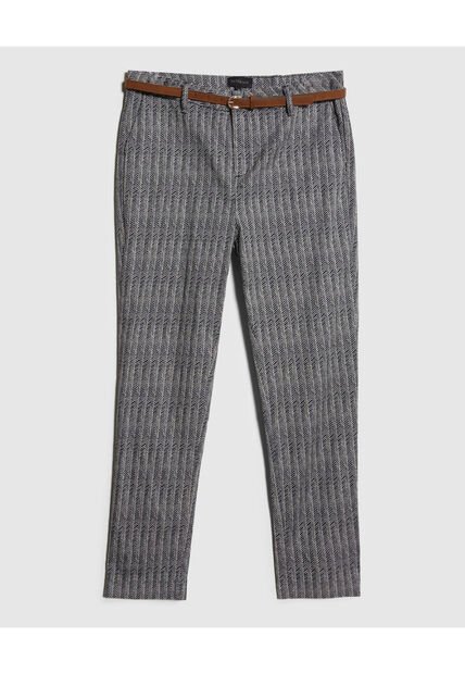 Pantalón Para Mujer Chino Color Gris  Marca Patprimo #30071718