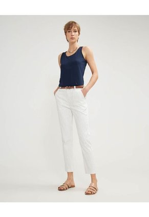 Pantalón Para Mujer Chino Color Crudo Marca Patprimo #30071856