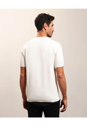 Camiseta  Para Hombre Manga Corta Cuello Redondo Color Beige Marca Patprimo #44090965