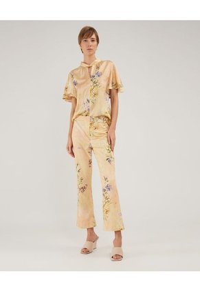 Pantalón Para Mujer  Color Amarillo  Marca Patprimo #30071833