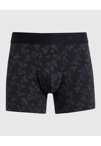 Boxer Cinturilla Alto Relieve Para Niño X1 Infantil Niño Negro Patprimo Patprimo