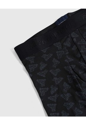 Boxer Cinturilla Alto Relieve Para Niño X1 Infantil Niño Negro Patprimo