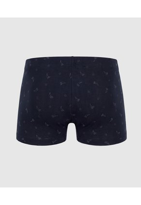 Boxer Estampado Cinturilla Encubierta Para Niño X1 Infantil Niño Azul Patprimo