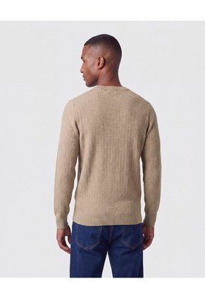 Saco De Tejido Con Textura Para Hombre  Para Hombre Café Patprimo