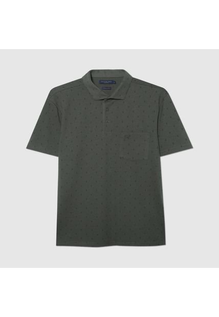 Polo Para Hombre Cuello Maquina Con Bolsillo Color Verde  Marca Patprimo #44112523