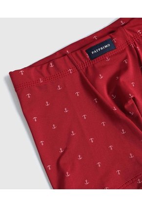 Boxer Estampado Cinturilla Encubierta Para Niño X1 Infantil Niño Rojo Patprimo
