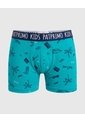 Boxer Cinturilla Kids Para Niño X1 Infantil Niño Azul Patprimo de Patprimo