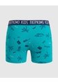 Boxer Cinturilla Kids Para Niño X1 Infantil Niño Azul Patprimo de Patprimo
