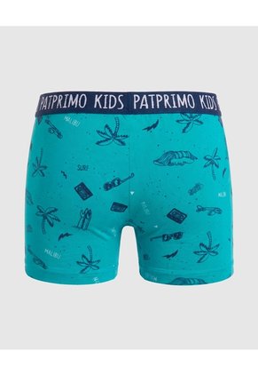 Boxer Cinturilla Kids Para Niño X1 Infantil Niño Azul Patprimo