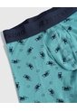 Boxer Costura Expuesta Para Niño X1 Infantil Niño Verde Patprimo de Patprimo