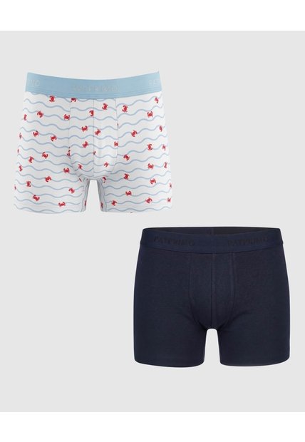 Pack X2 Boxer Cinturilla Contramarcada Para Niño X2 Infantil Niño Surtido Patprimo