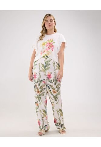 Pantalón Para Mujer  Color Blanco Marca Patprimo #14070703 Patprimo