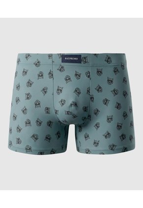 Boxer Estampado Cinturilla Encubierta Para Niño Infantil Niño Verde Patprimo