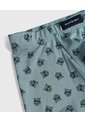 Boxer Estampado Cinturilla Encubierta Para Niño  Infantil Niño Verde Patprimo de Patprimo