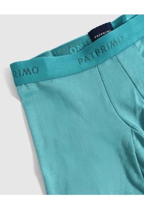 Boxer Elástico Tono A Tono Para Niño X1 Infantil Niño Verde Patprimo