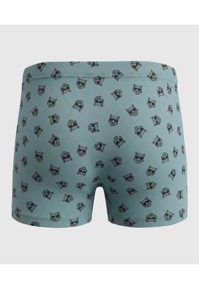 Boxer Estampado Cinturilla Encubierta Para Niño Infantil Niño Verde Patprimo