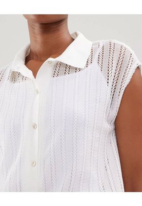 Polo Para Mujer Manga Sisa Color Crudo Marca Patprimo #30110437