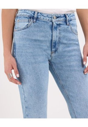 Jean Para Mujer Straight Color Azul Claro Marca Patprimo #30160397