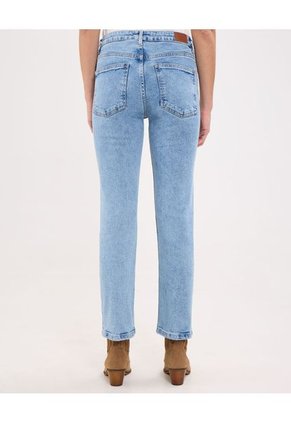 Jean Para Mujer Straight Color Azul Claro Marca Patprimo #30160397