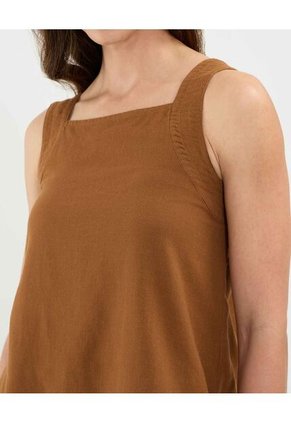 Blusa Para Mujer Manga Sisa Color Café Marca Patprimo #30123466