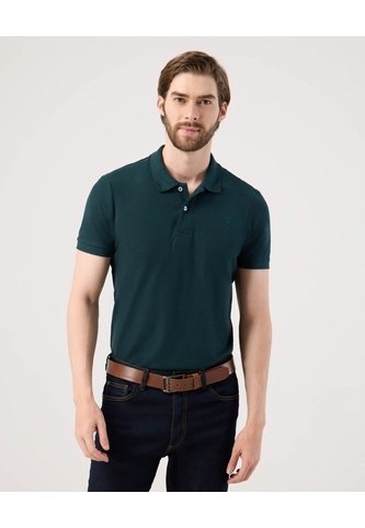 Polo Con Diseño Clasico   Para Hombre Verde Patprimo Patprimo