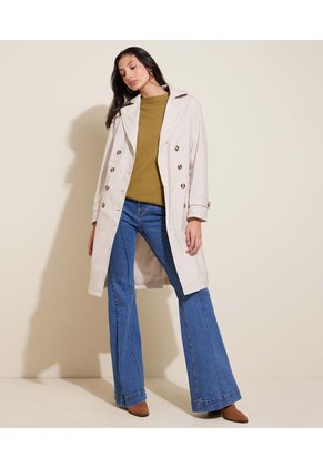 Chaqueta Para Mujer Trench Color Beige Marca Patprimo #30080467