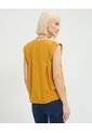 Camiseta Para Mujer Manga Sisa Cuello Redondo Color Amarillo Marca Patprimo #30093628 de Patprimo