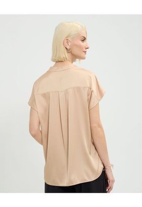 Blusa Para Mujer Manga Corta Color Rosa Marca Patprimo #30123477