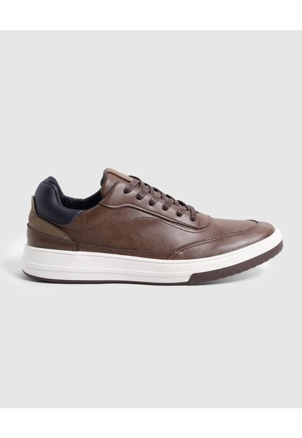 Tenis  Para Hombre  Color Café Marca Patprimo #44720068