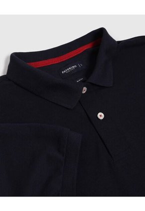 Polo  Para Hombre Cuello Tejido Sin Bolsillo Color Azul Marca Patprimo #44112316