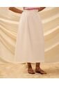 Falda  Para Mujer Largo Color Blanco Marca Patprimo #30148215 de Patprimo