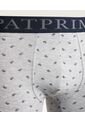 Boxer X1 Para Hombre Filete Medio Color Gris Marca Patprimo #44000411 de Patprimo