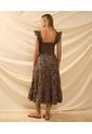 Vestido  Para Mujer M/Sisa Largo Color Café Marca Patprimo #30178221 de Patprimo