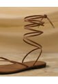 Sandalias  Para Mujer Sandalia Color Café Marca Patprimo #30690139 de Patprimo