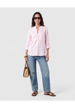 Blusa Manga Ajustable Para Mujer Rosa Patprimo