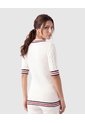 Polo Tejido Punto Para Mujer  Crudo Patprimo de Patprimo
