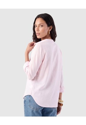Blusa Manga Ajustable Para Mujer Rosa Patprimo