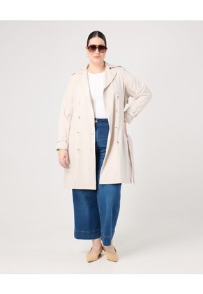 Jean Culotte Tiro Alto Para Mujer Curvy Azul Patprimo