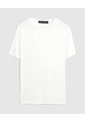 Camiseta Cuello Redondo Para Mujer  Blanco Patprimo de Patprimo