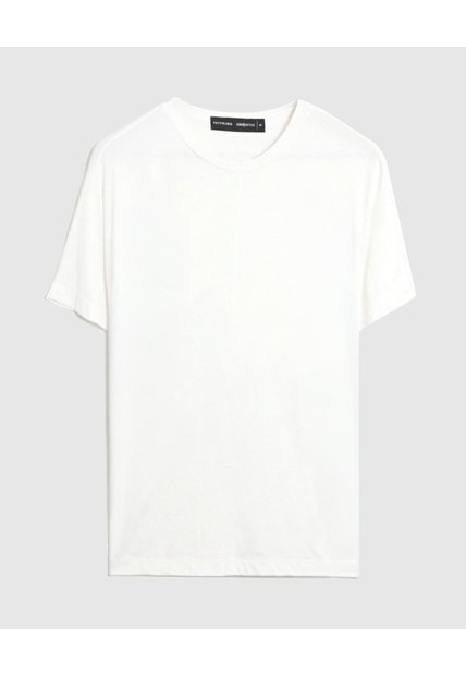 Camiseta Cuello Redondo Para Mujer  Blanco Patprimo