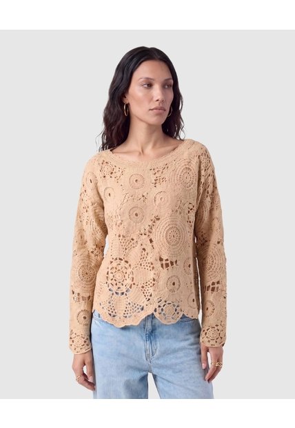 Saco Tejido Para Mujer  Café Patprimo