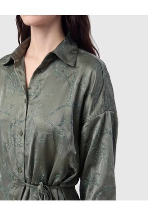 Camisa Amarre En Cintura Para Mujer  Verde Patprimo