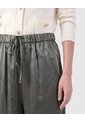Pantalón Estampado Fluido Para Mujer  Verde Patprimo de Patprimo