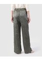 Pantalón Estampado Fluido Para Mujer  Verde Patprimo de Patprimo