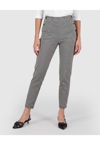 Leggings Botones Laterales Para Mujer  Negro Patprimo Patprimo