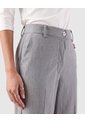 Pantalón Bota Ancha Tiro Alto Para Mujer  Gris Patprimo de Patprimo