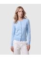 Saco Tejido Con Botones Para Mujer  Azul Patprimo de Patprimo