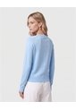 Saco Tejido Con Botones Para Mujer  Azul Patprimo de Patprimo